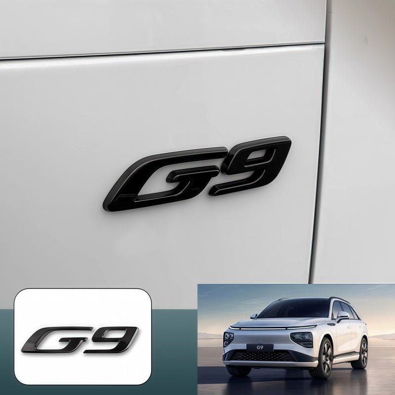 Body Logo Blackened Logo Modification for XPeng G9 - NICE EVS