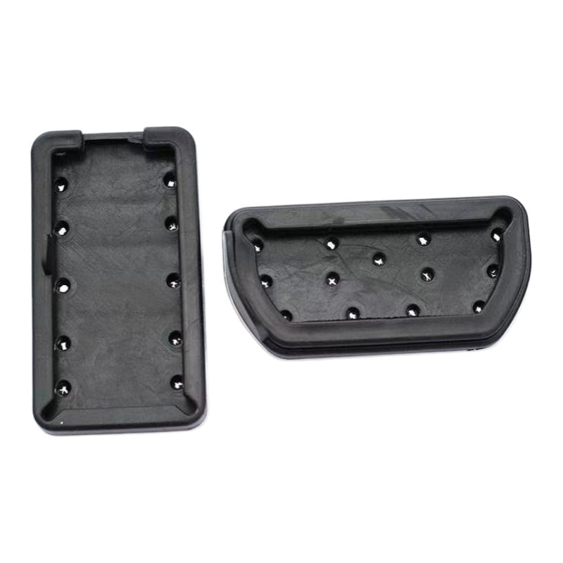 Brushed Aluminum Anti - Slip Performance Pedal Covers for Geely - NICE EVS