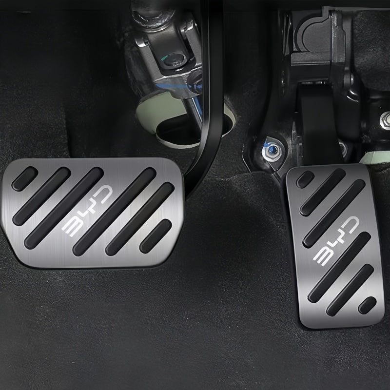 Brushed Aluminum Pedal for BYD Dolphin / Dolphin Surf / Atto 1 - NICE EVS