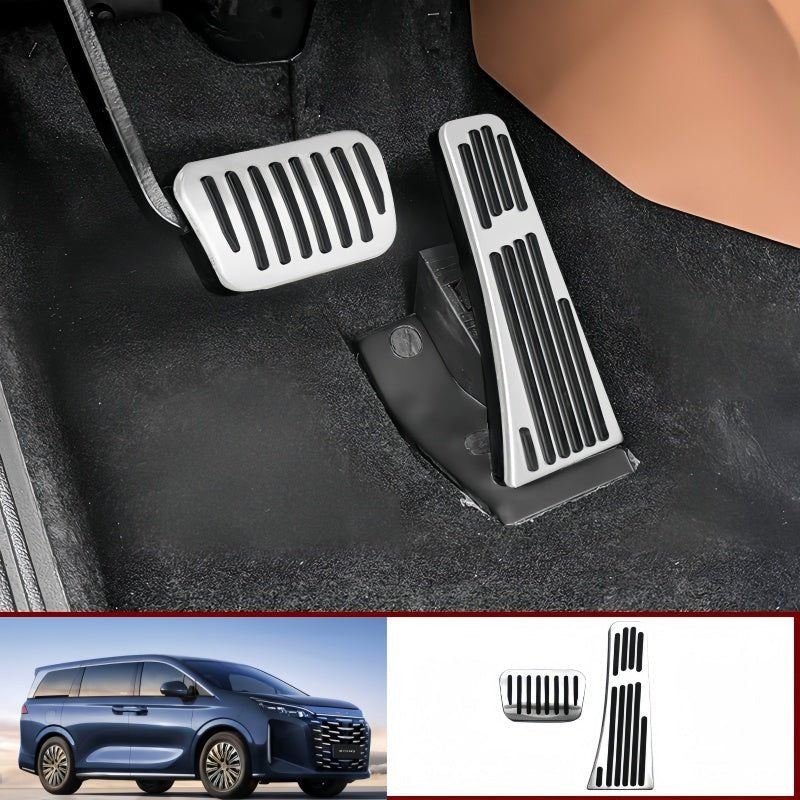 Brushed Aluminum Pedal for BYD M9 & Denza D9 - NICE EVS