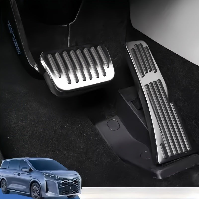 Brushed Aluminum Pedal for BYD M9 & Denza D9 - NICE EVS