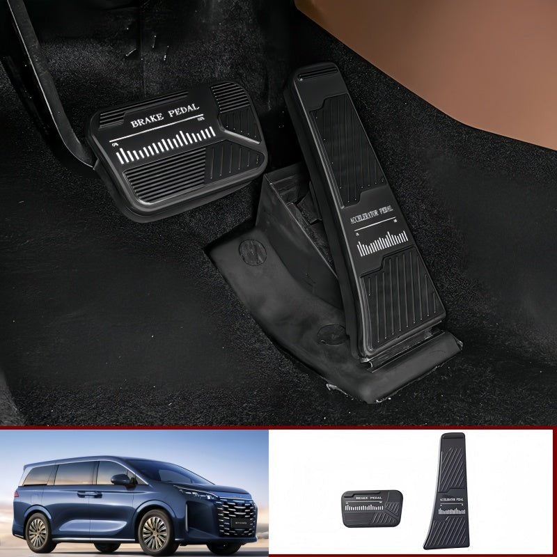 Brushed Aluminum Pedal for BYD M9 & Denza D9 - NICE EVS