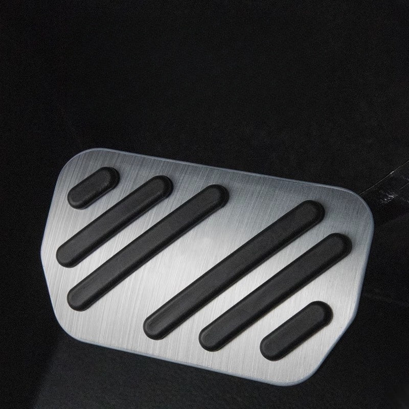 Brushed Aluminum Performance Pedal Covers for BYD Sealion 5 DM-i - NICE EVS