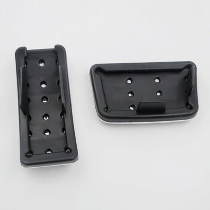 Brushed Aluminum Performance Pedal Covers for BYD Sealion 5 DM-i - NICE EVS