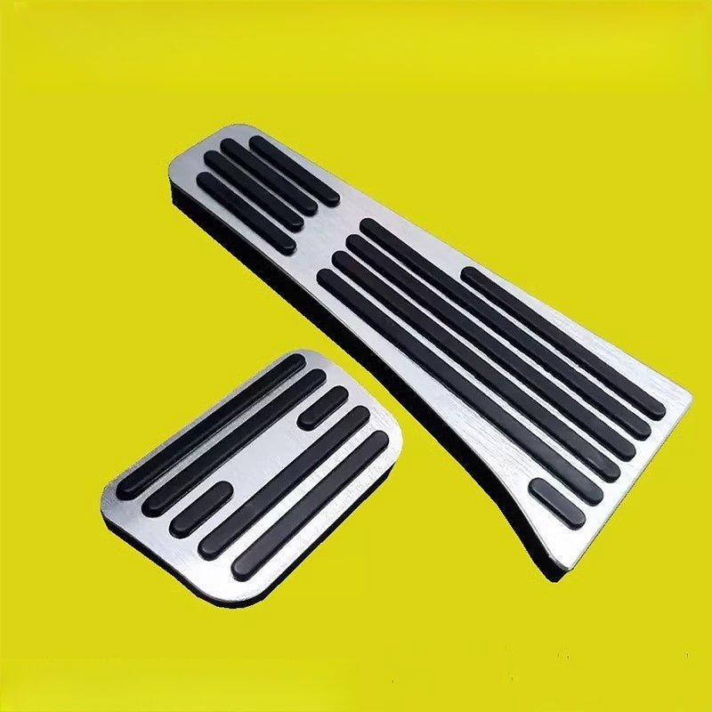 Brushed Aluminum Performance Pedal Covers for BYD Sealion 7/Sealion 8 - NICE EVS