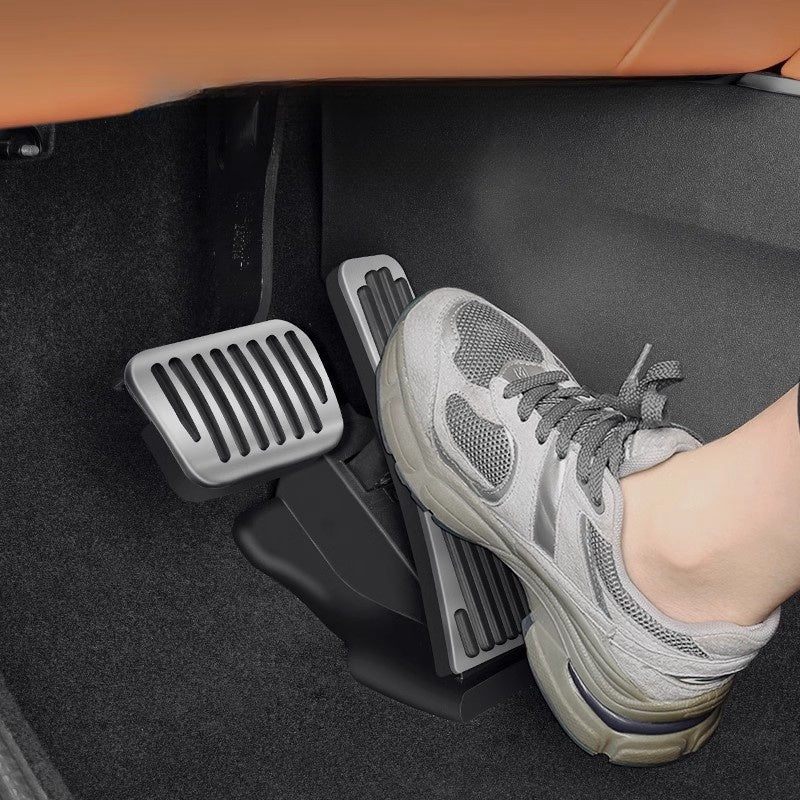 Brushed Aluminum Performance Pedal Covers for BYD Sealion 7/Sealion 8 - NICE EVS