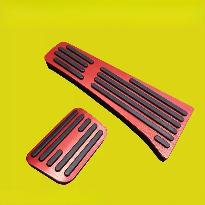Brushed Aluminum Performance Pedal Covers for BYD Sealion 7/Sealion 8 - NICE EVS
