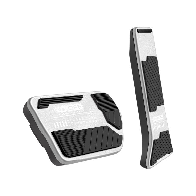 Brushed Aluminum Performance Pedal Covers for Xpeng G6 G9 P7 P7+ L03 - NICE EVS