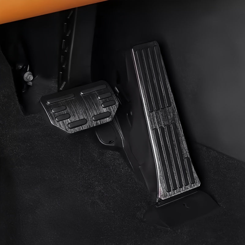 Brushed Aluminum Performance Pedals for Leapmotor (2Pcs) - NICE EVS