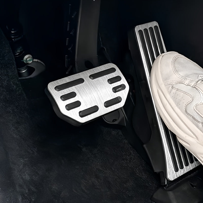 Brushed Aluminum Performance Pedals for Leapmotor (2Pcs) - NICE EVS