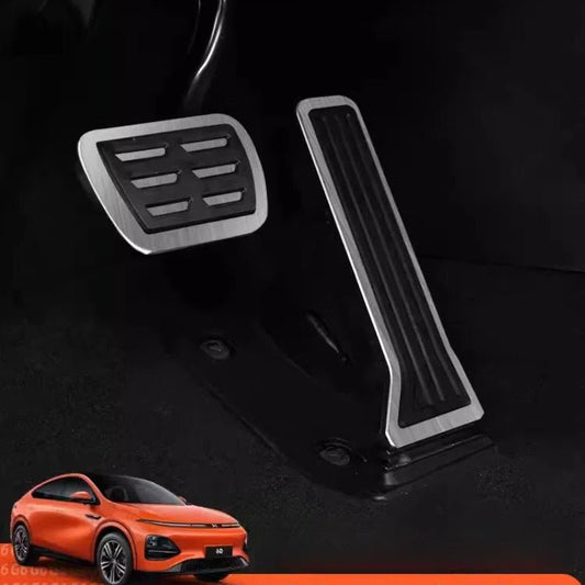 Brushed Aluminum Performance Pedals for Xpeng G6 (2 Pcs) - NICE EVS