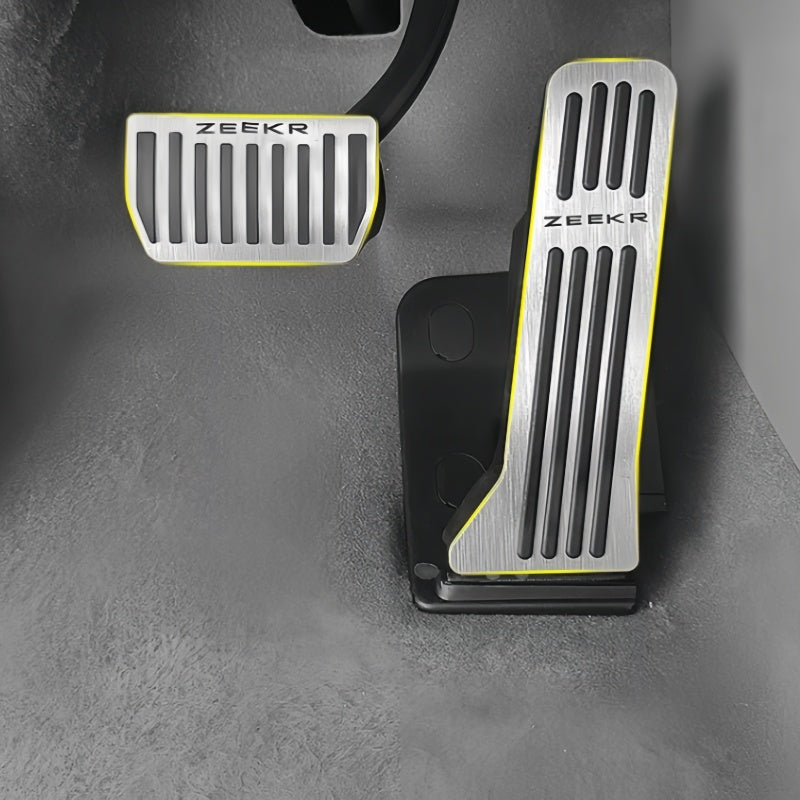 Brushed Aluminum Performance Pedals for Zeekr 7X - NICE EVS