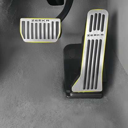Brushed Aluminum Performance Pedals for Zeekr 7X - NICE EVS