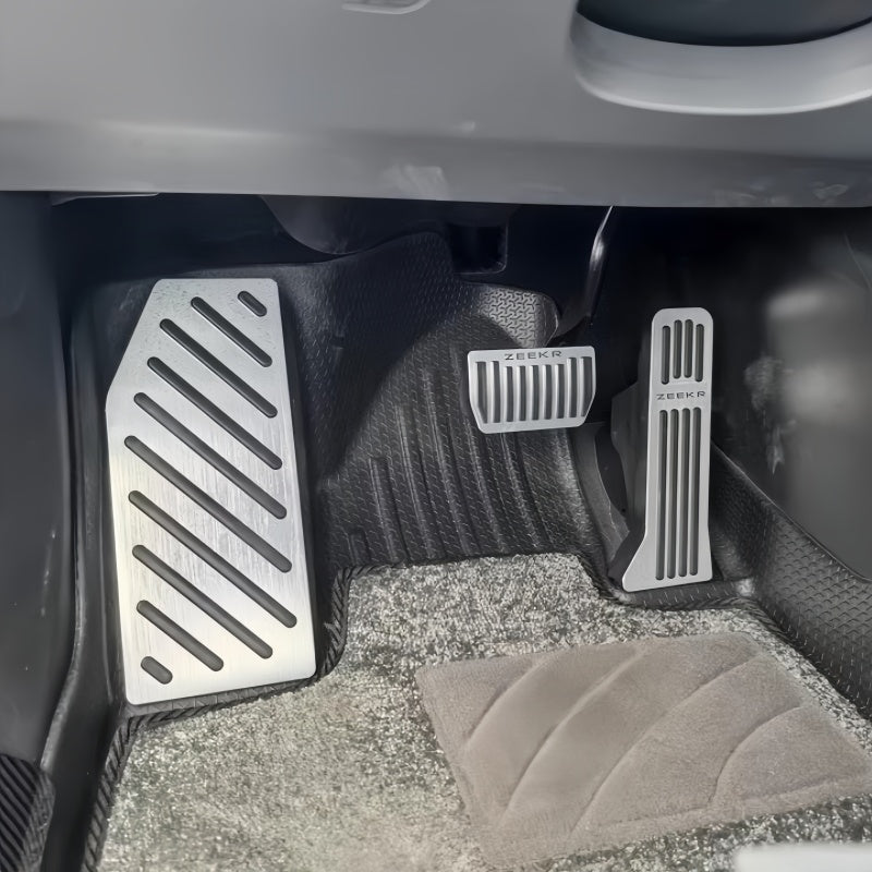 Brushed Aluminum Performance Pedals for Zeekr 7X - NICE EVS