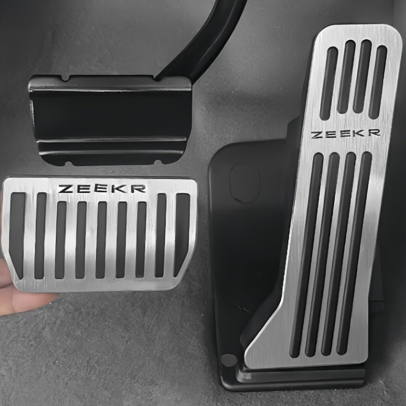 Brushed Aluminum Performance Pedals for Zeekr 7X - NICE EVS