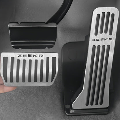 Brushed Aluminum Performance Pedals for Zeekr 7X - NICE EVS