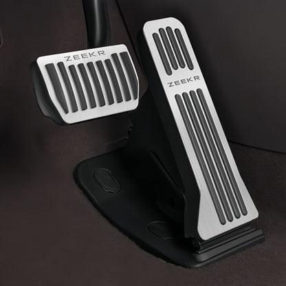Brushed Aluminum Performance Pedals for Zeekr 7X - NICE EVS