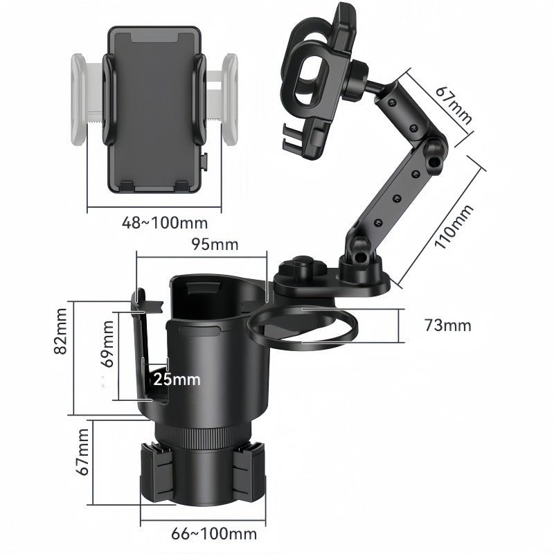 BYD Cup Holder Phone Mount - NICE EVS