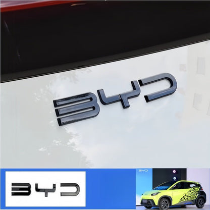 "BYD" Emblem Sticker for BYD ATTO 1 Bumpers - NICE EVS