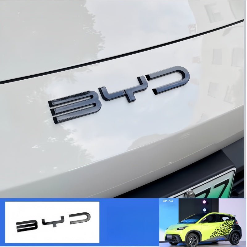 "BYD" Emblem Sticker for BYD ATTO 1 Bumpers - NICE EVS