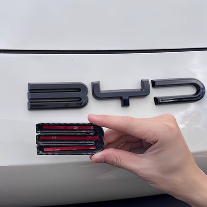 "BYD" Emblem Sticker for BYD ATTO 1 Bumpers - NICE EVS
