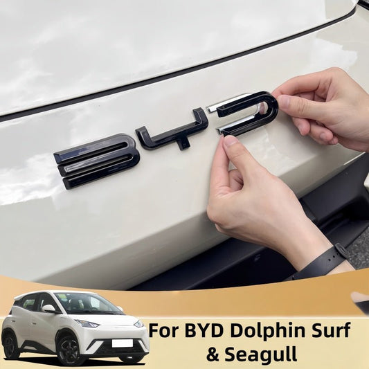 "BYD" Emblem Sticker for BYD Dolphin Surf/Seagull Bumpers - NICE EVS