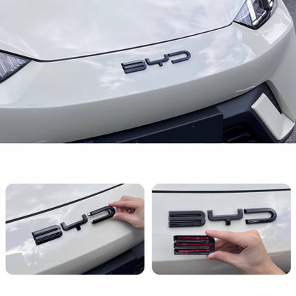 "BYD" Emblem Sticker for Dolphin Surf/Seagull Bumpers - Nice BYD
