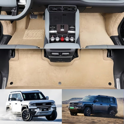 BYD Leopard 5 All-Around Nappa Leather & Cashmere-Like Floor Mats - NICE EVS