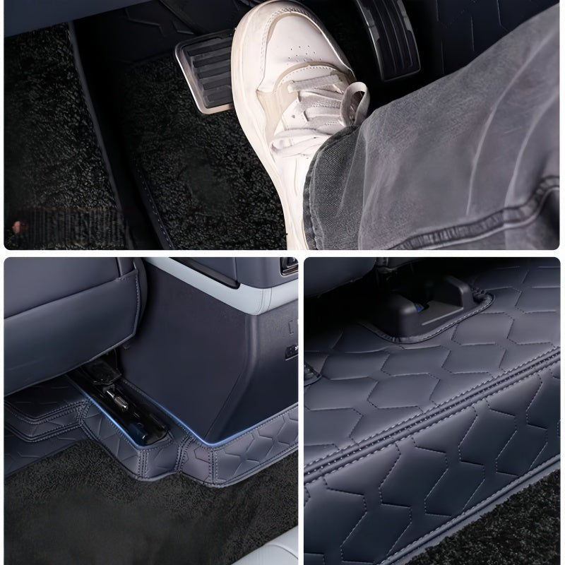 BYD Leopard 5 All-Around Nappa Leather & Cashmere-Like Floor Mats - NICE EVS