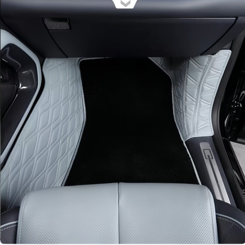 BYD Leopard 5 All-Around Nappa Leather & Cashmere-Like Floor Mats - NICE EVS