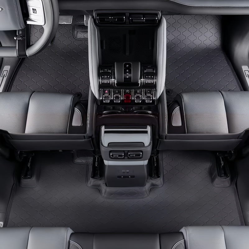 BYD Leopard 5 All-Around Nappa Leather & Cashmere-Like Floor Mats - NICE EVS