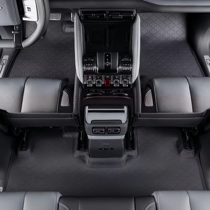 BYD Leopard 5 All-Around Nappa Leather & Cashmere-Like Floor Mats - NICE EVS