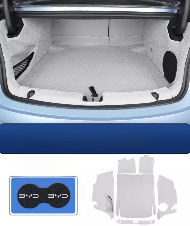 BYD SEAL GuardPro Trunk Mat - Synthetic Leather Full Coverage - NICE EVS