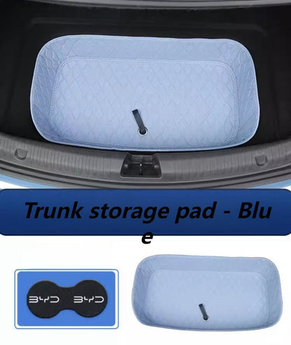 BYD SEAL GuardPro Trunk Mat - Synthetic Leather Full Coverage - NICE EVS