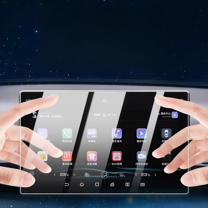 BYD Universal Tempered Glass Screen Protection with Installation - NICE EVS
