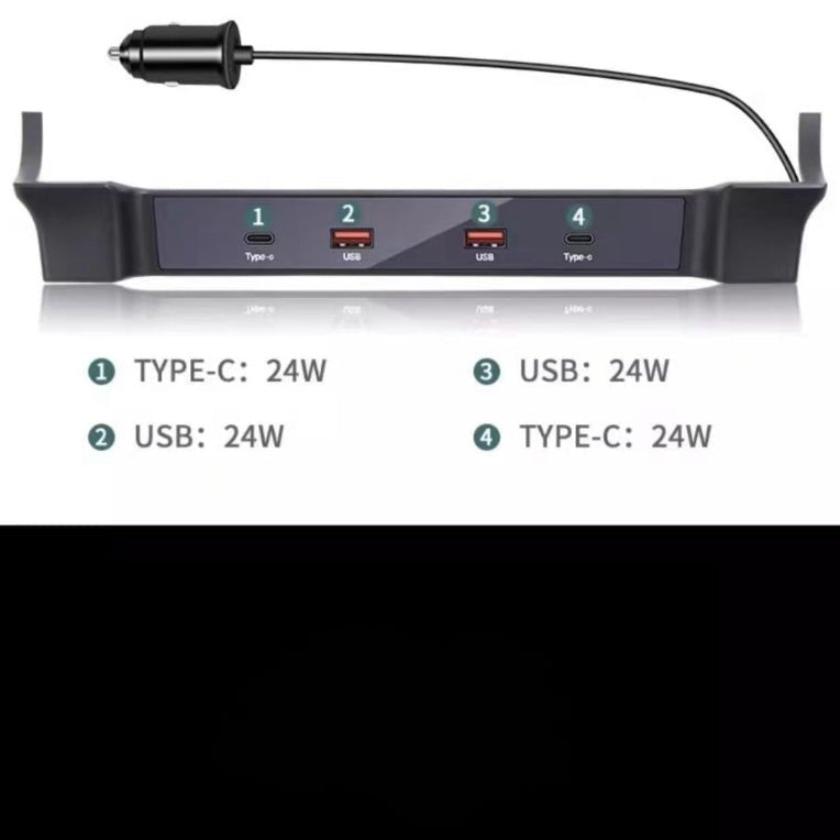 Car Charger Super Fast Charging Adapter Central Control Docking Station Charging Suitable For BYD ATTO 3 - NICE EVS