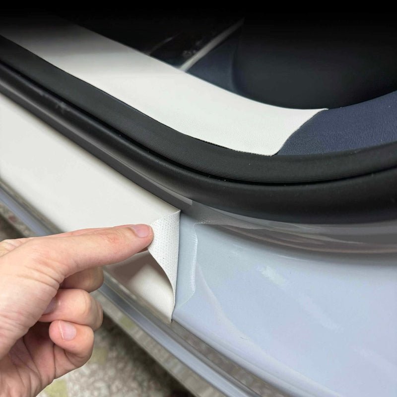 Car Door Sill Leather Protector Strips for Geely EX5 - NICE EVS