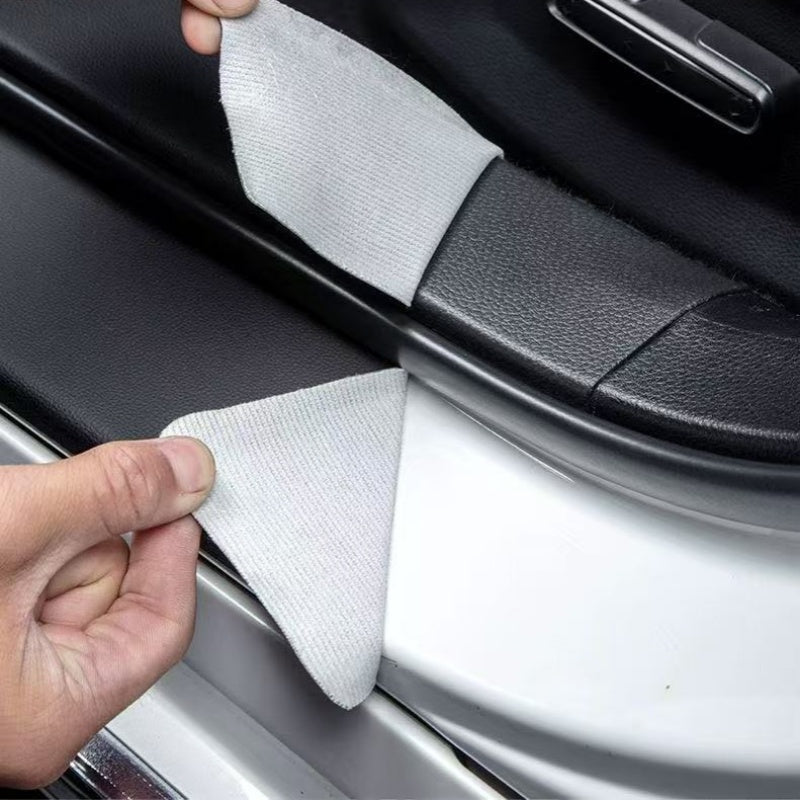 Car Door Sill Leather Protector Strips for Geely EX5 - NICE EVS