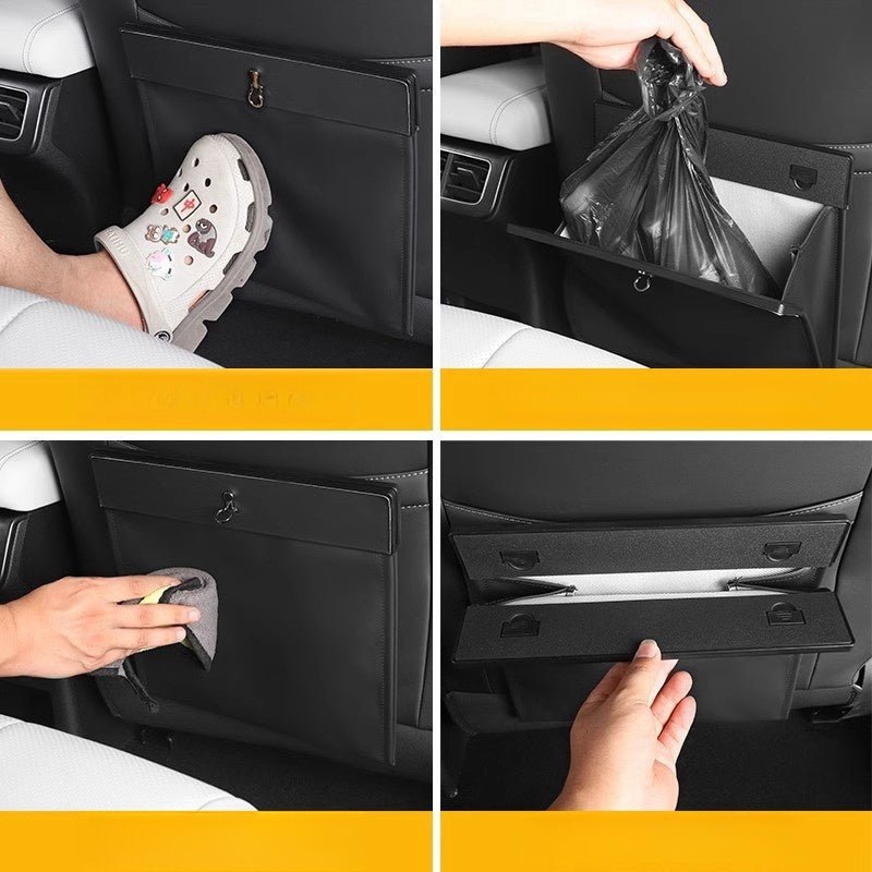 Car Seat Back Storage Bin with Magnetic Lid for BYD - NICE EVS