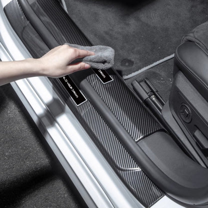Carbon Fiber ABS Door Sill Protectors for BYD Sealion 7 - NICE EVS