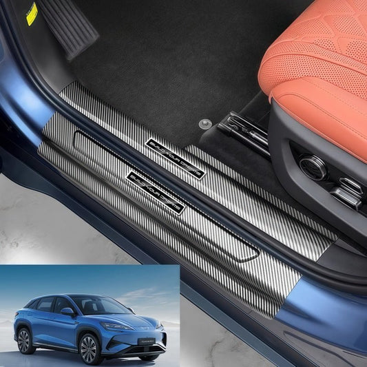 Carbon Fiber ABS Door Sill Protectors for BYD Sealion 7 - NICE EVS