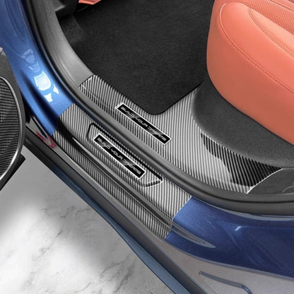 Carbon Fiber ABS Door Sill Protectors for BYD Sealion 7 - NICE EVS
