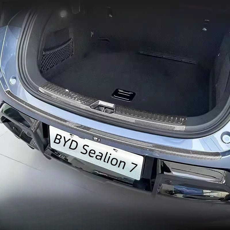 Carbon Fiber ABS Door Sill Protectors for BYD Sealion 7 - NICE EVS