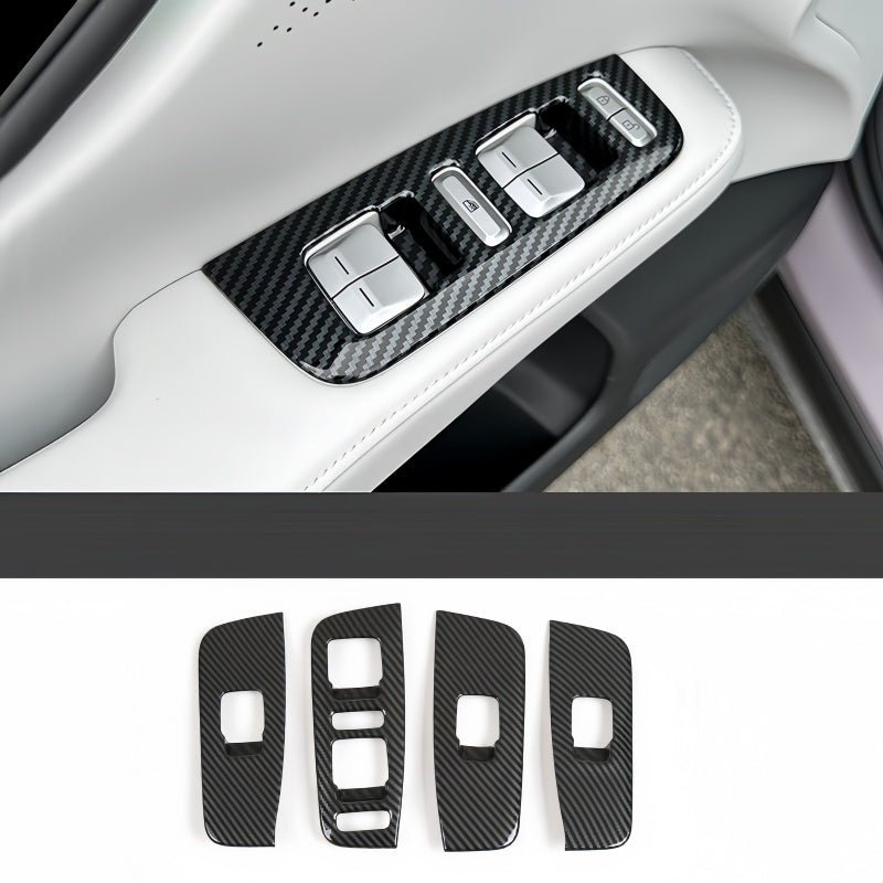 Carbon Fiber ABS Window Switch Cover for 2023-2026 XPENG G6 - NICE EVS