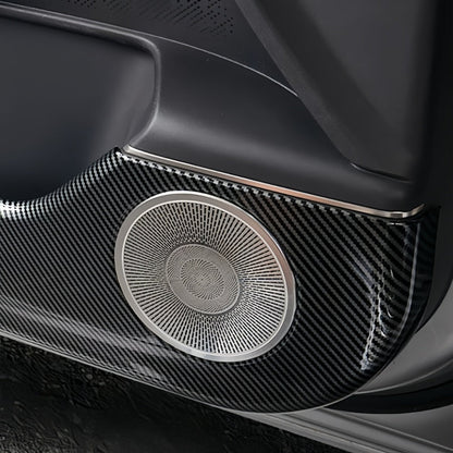 Carbon Fiber Door Anti-Kick Panel Trim for 2026 Xpeng P7+ - NICE EVS