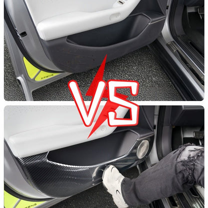 Carbon Fiber Door Anti-Kick Panel Trim for 2026 Xpeng P7+ - NICE EVS