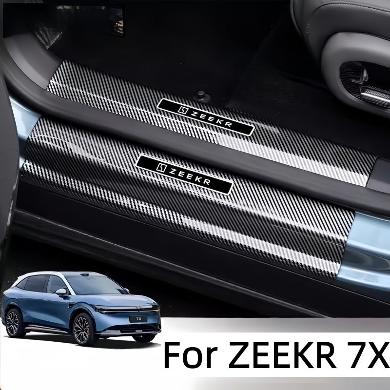 Carbon Fiber Door Sill for ZEEKR 7X - NICE EVS