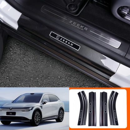Carbon Fiber Door Sill for ZEEKR 7X - NICE EVS
