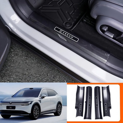 Carbon Fiber Door Sill for ZEEKR 7X - NICE EVS