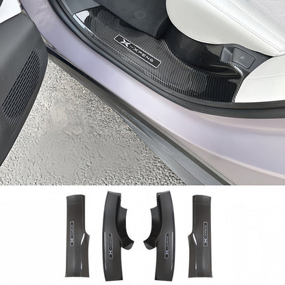 Carbon Fiber Door Sill Guard Protector for 2023-2026 XPENG G6 - NICE EVS